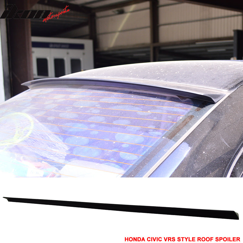 2001-2005 Honda Civic 7th 2Dr 4Dr VRS Style Unpainted Roof Spoiler PUF