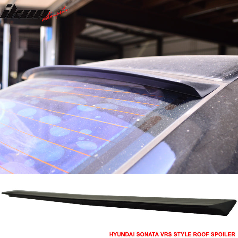 2004-2010 Hyundai Sonata NF VRS Style Unpainted Roof Spoiler PUF