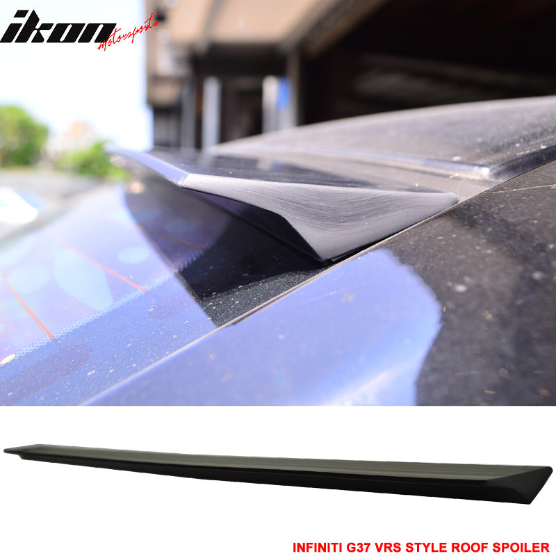 2008-2010 Infiniti G37 2Dr V36 VRS Style Unpainted Roof Spoiler PUF