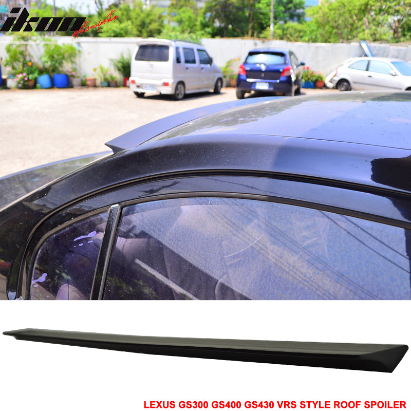 1998-2004 Lexus GS300 GS400 GS430 S160 Unpainted Roof Spoiler PUF