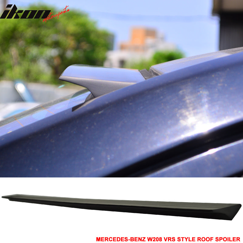 1998-2002 Benz CLK Class W208 2DR VRS Style Unpainted Roof Spoiler PUF