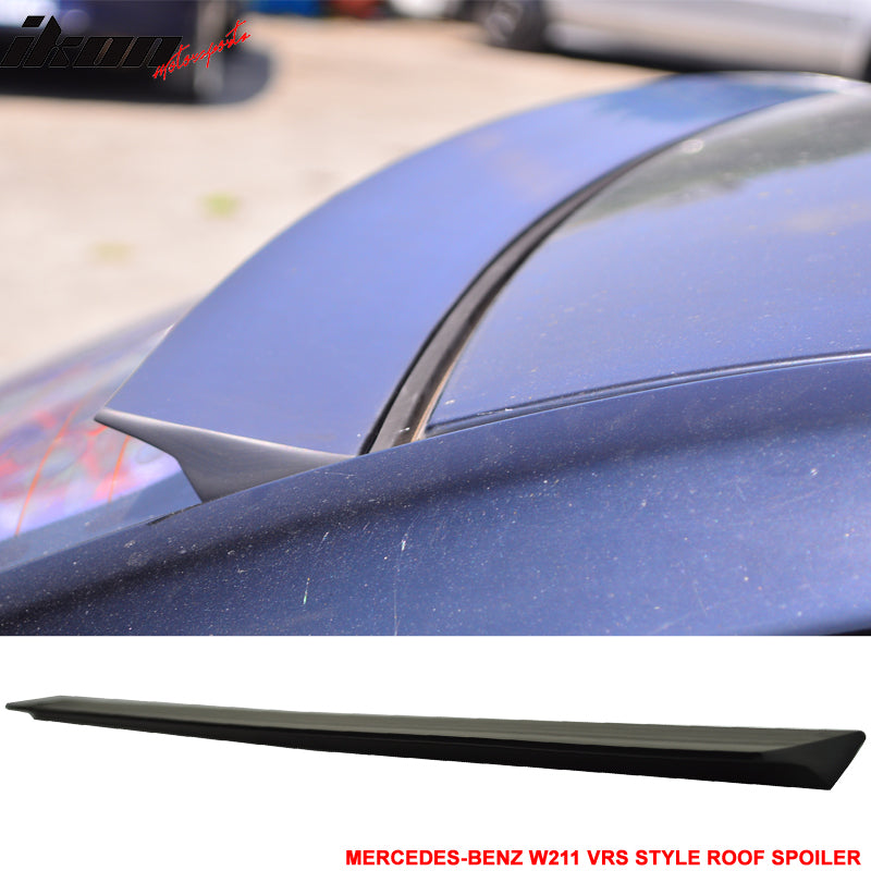 2003-2009 Benz W211 E Class Sedan VRS Style Unpainted Roof Spoiler PUF