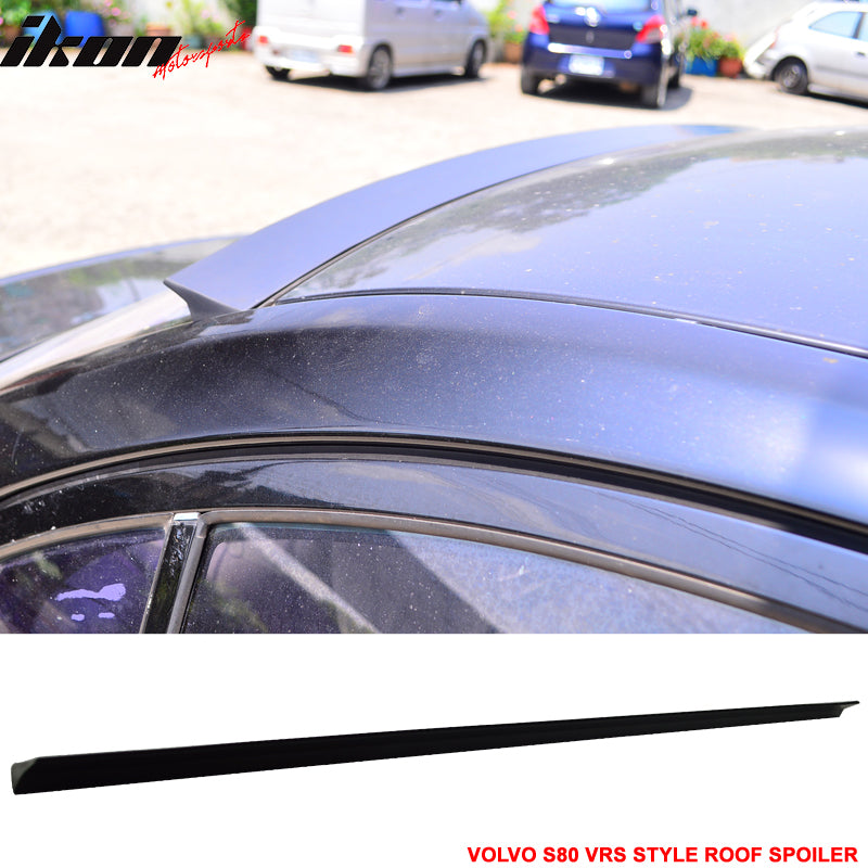 2007-2015 Volvo S80 2nd VRS Style Rear Roof Spoiler Wing PUF