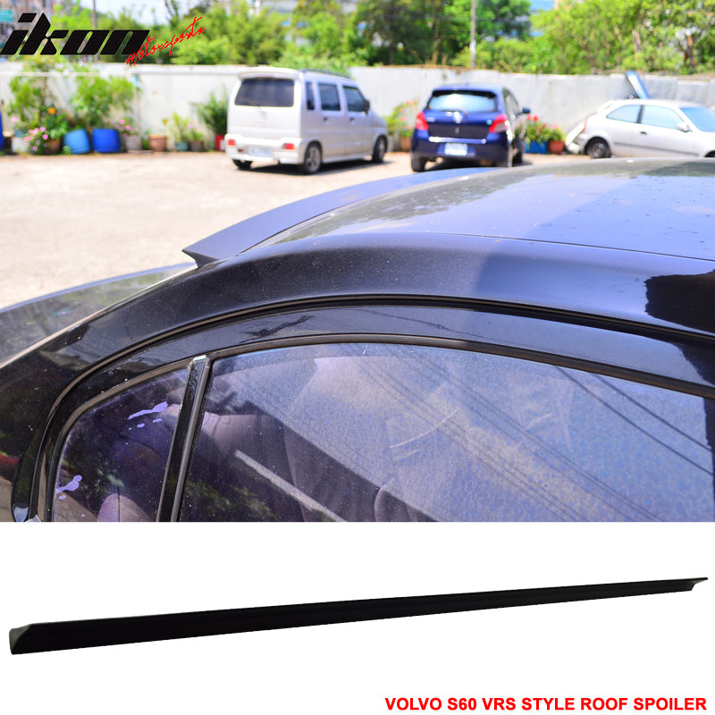 2010-2017 Volvo S60 2nd VRS Style Rear Roof Spoiler Wing PUF