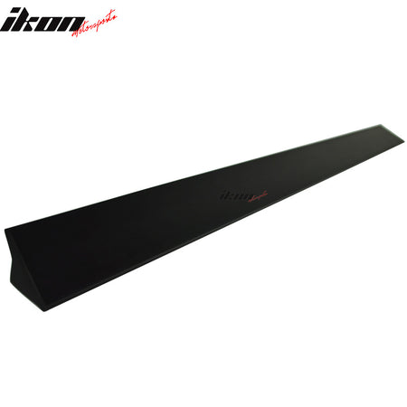 Roof Spoiler Compatible With 2009-2015 Nissan Maxima A35, VRS Style PUF Unpainted Black Rear Window Roof Window Spoiler Wing Other Color Available By IKON MOTORSPORTS, 2010 2011 2012 2013