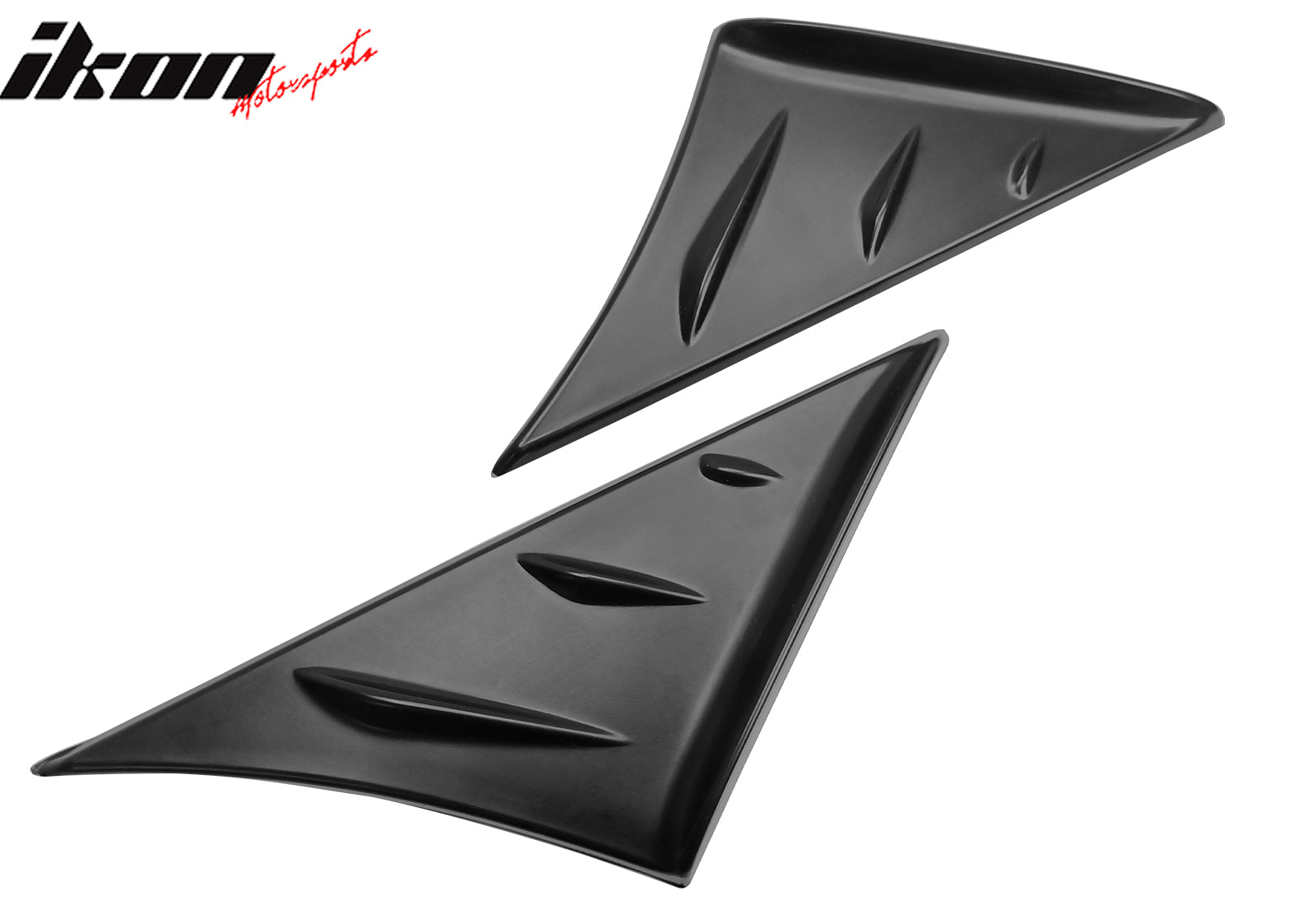 Fits 19-25 Toyota GR Supra J29 5th Coupe Matte Black Side Window Louvers Cover