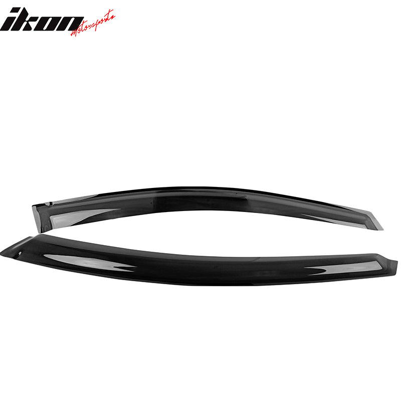 Fits 22-24 Subaru WRX 5th Window Visors Sun Rain Vent Guards Deflectors Tape-On