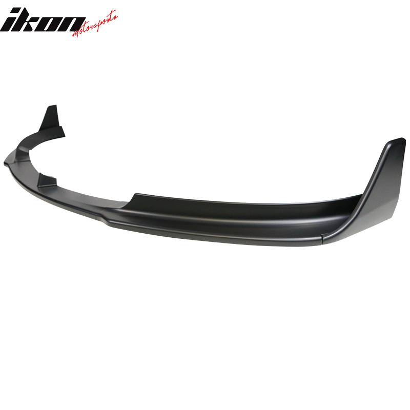 Fits 17-23 Tesla Model 3 V Style Matte Black Front Bumper Lip Spoiler Kit PP 5PC