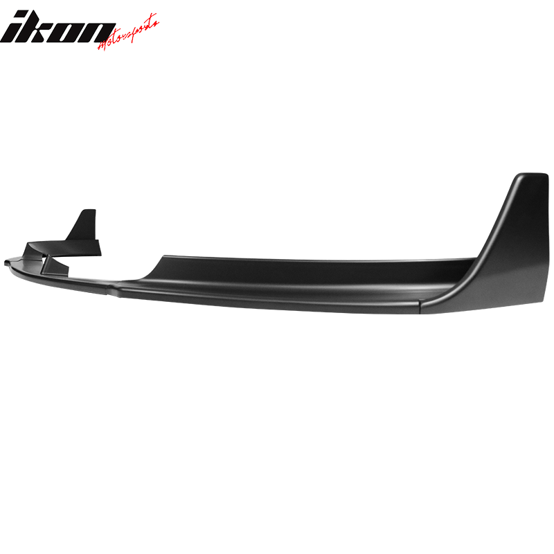 Fits 17-23 Tesla Model 3 V Style Matte Black Front Bumper Lip Spoiler Kit PP 5PC