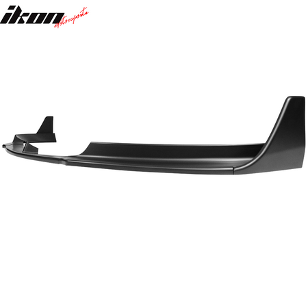 Fits 17-23 Tesla Model 3 V Style Matte Black Front Bumper Lip Spoiler Kit PP 5PC