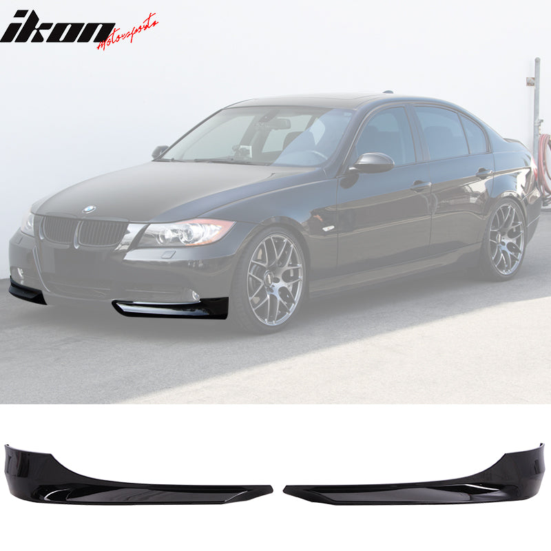 Fits 09-11 BMW 3 Series E90 LCI OE Style PP Front Splitter Lip Spoiler