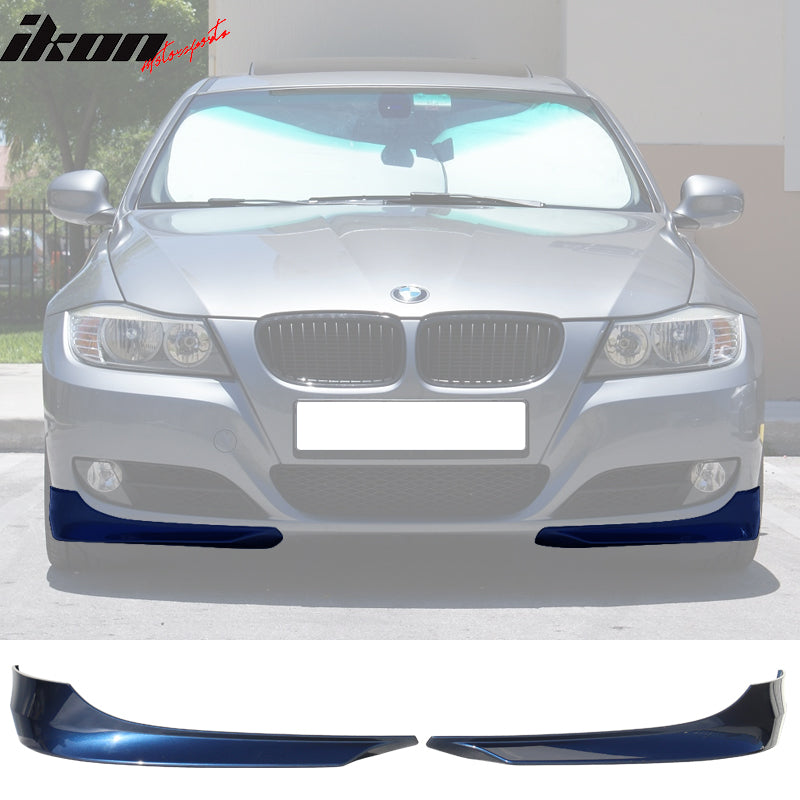 Fits 09-11 BMW 3 Series E90 LCI OE Style PP Front Splitter Lip Spoiler