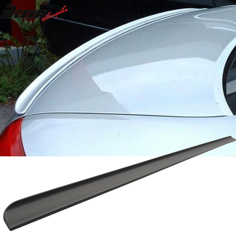 2010-2014 Audi A8 4H PV Style Black Trunk Spoiler PU Flexible