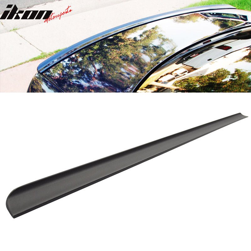 1984-1986 BMW E30 PV Style Black Rear Trunk Spoiler PUF