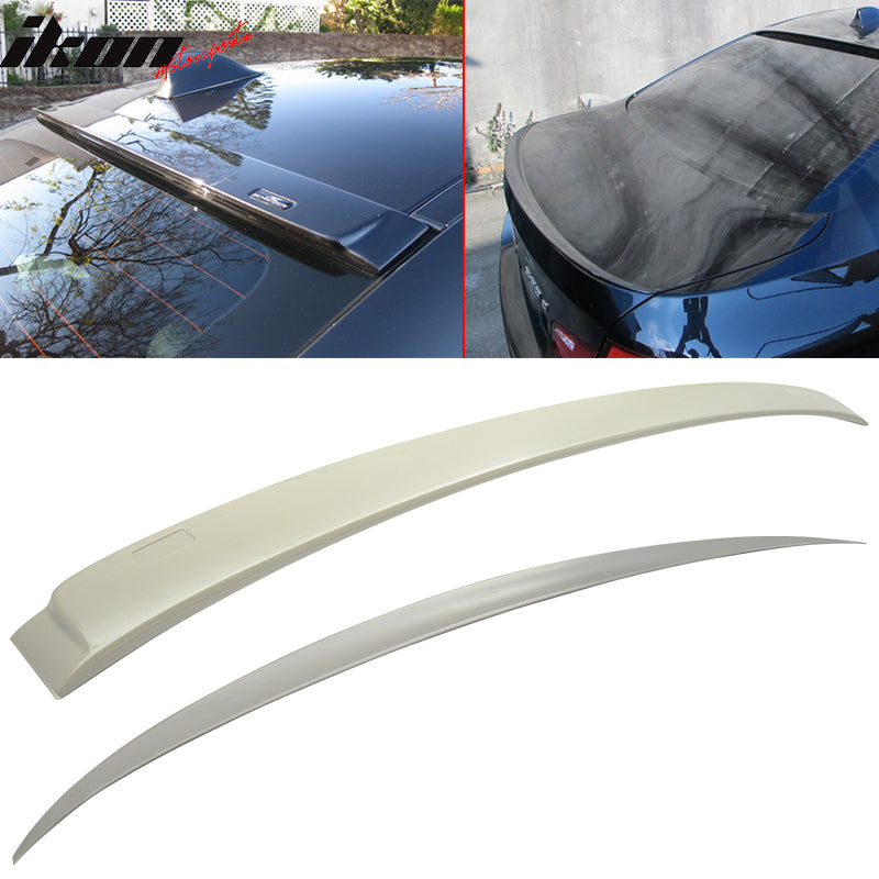 Fits 11-16 BMW F10 M5 Trunk Spoiler & AC Roof Wing