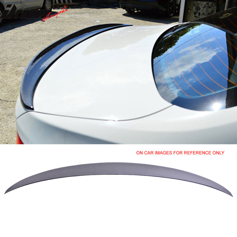 2012-2018 BMW F30 3 Series Performance Style Gray Trunk Spoiler ABS