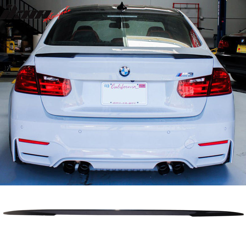 2015-2020 BMW F80 3-Series Performance Style Blue Trunk Spoiler ABS