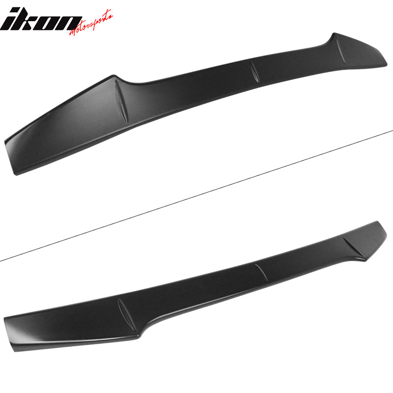 Fits 15-21 Subaru WRX STI Sedan V2 Top Trunk Spoiler Gurney Flap - ABS