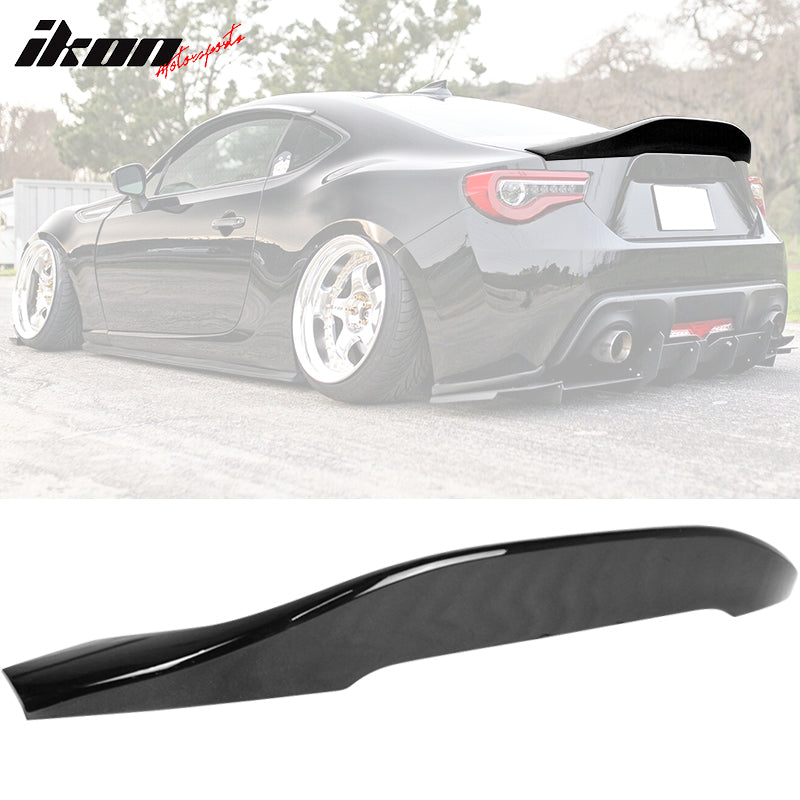 2013-2020 Subaru BRZ FRS GT86 #D4S Black L Style Trunk Spoiler ABS