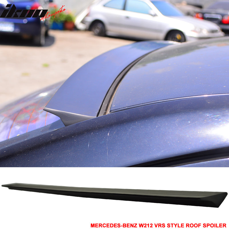 2010-2016 Benz W212 E-Class Sedan VRS Style Unpainted Roof Spoiler PUF