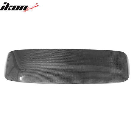 Fits 96-00 Honda Civic Hatchback Carbon Fiber CF Rear Window Roof Visor Spoiler