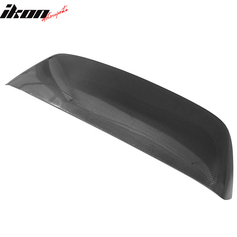 Fits 96-00 Honda Civic Hatchback Carbon Fiber CF Rear Window Roof Visor Spoiler