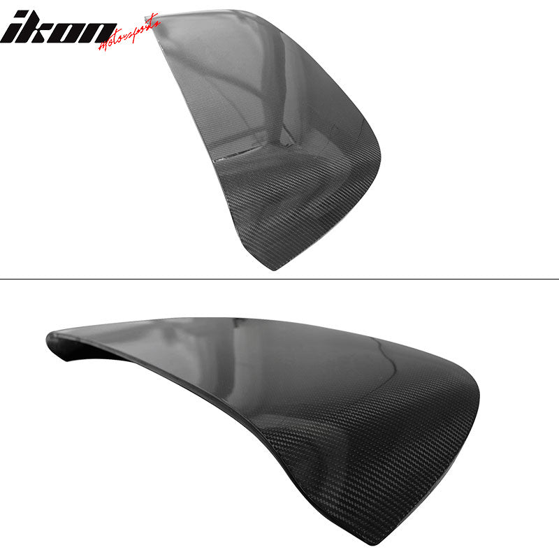 Fits 96-00 Honda Civic Hatchback Carbon Fiber CF Rear Window Roof Visor Spoiler