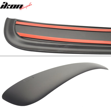 Fits 95-01 BMW E38 7 Series AC Style Matte Black Rear Roof Window Spoiler Wing