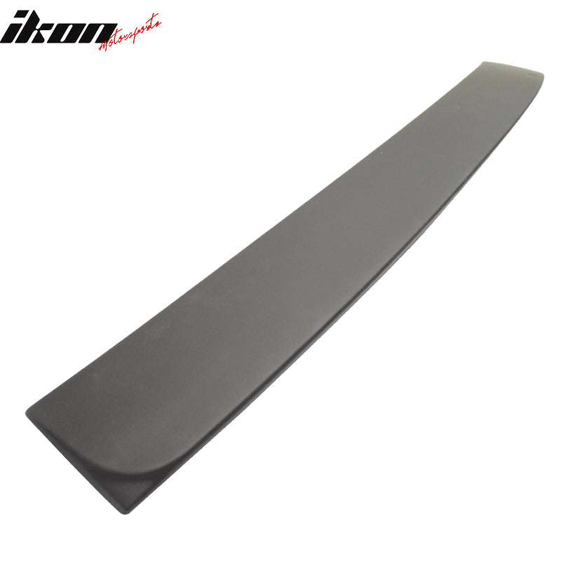 Fits 02-08 BMW E65 7 Series Pre LCI AC Style Matte Black Rear Roof Spoiler Wing