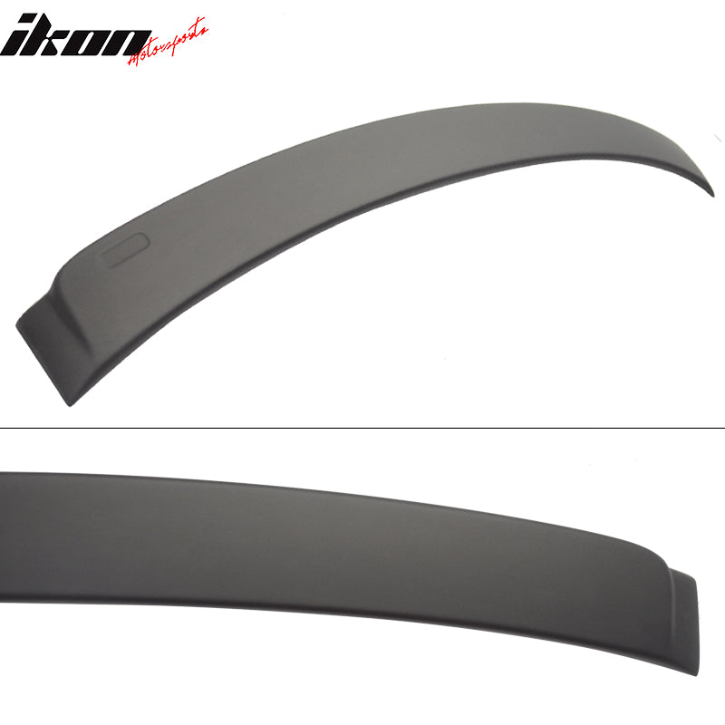 Fits 07-13 BMW E92 3 Series M3 Coupe AC Style Matte Black Rear Roof Spoiler Wing