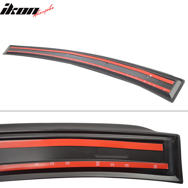 Fits 07-13 BMW E92 3 Series M3 Coupe AC Style Matte Black Rear Roof Spoiler Wing