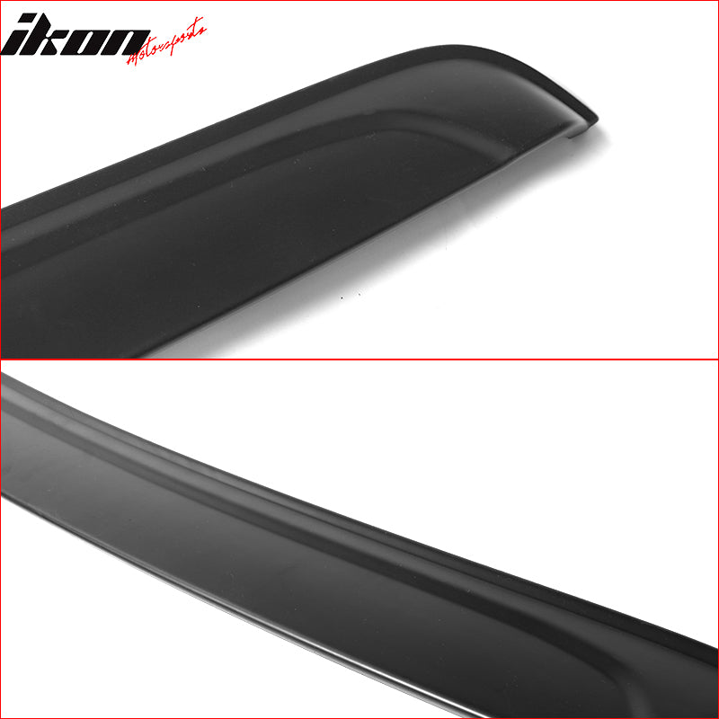 Fits 08-23 Dodge Challenger Rear Window Roof Spoiler Wing Unpainted Black PP