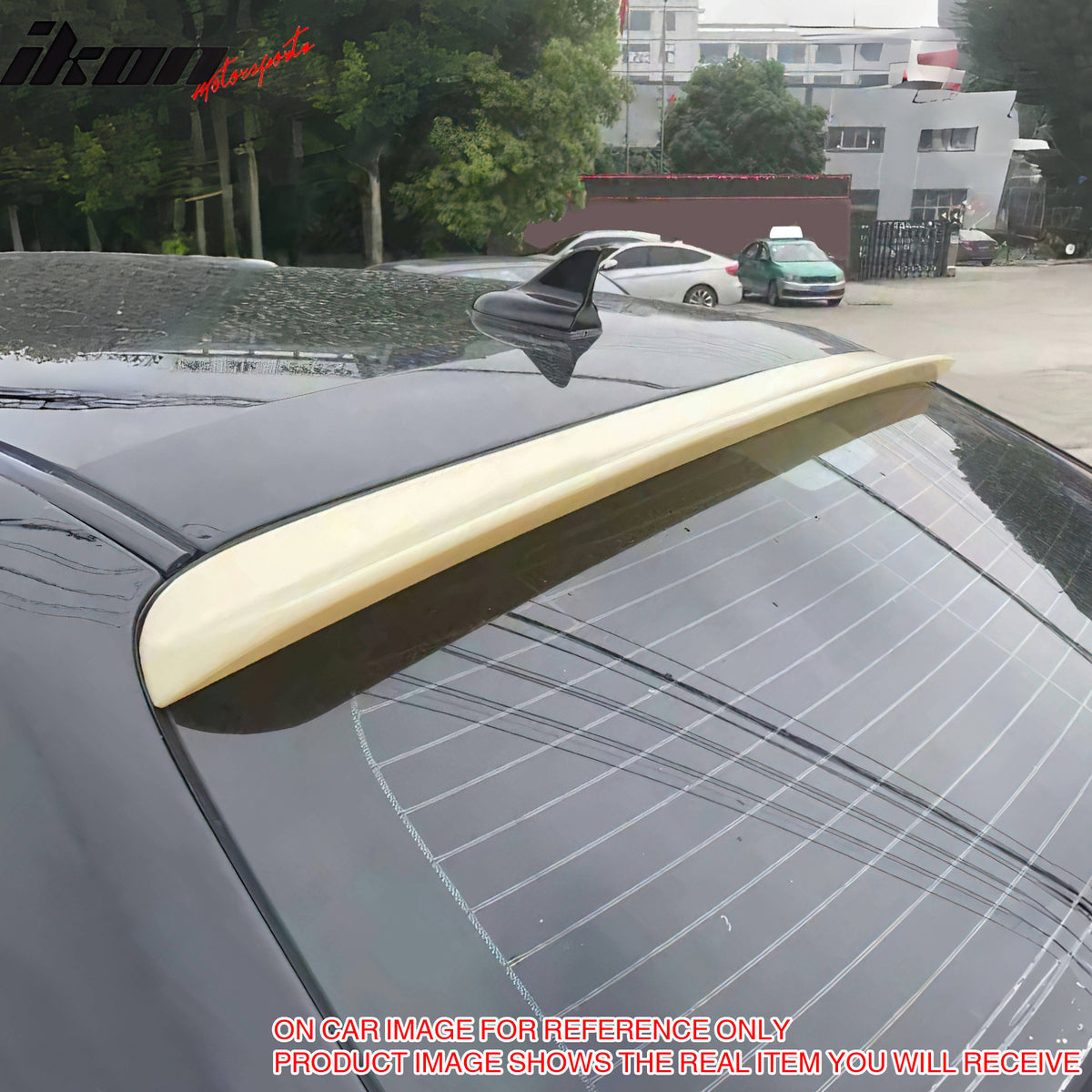 For 08-23 Dodge Challenger Rear Window Roof Spoiler Wing Painted ABS