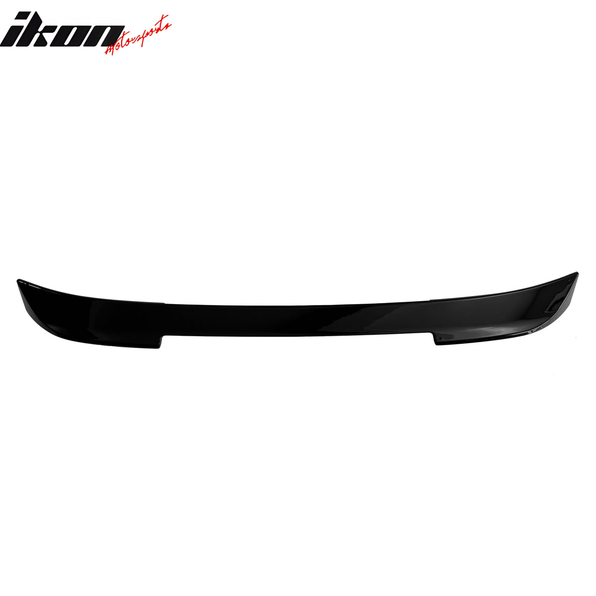 IKON MOTORSPORTS, Rear Window Roof Spoiler Compatible with 2015-2023 Ford Mustang Coupe, IKON2 Style ABS Plastic Top Roofline Windshield Visor Spoiler Wing