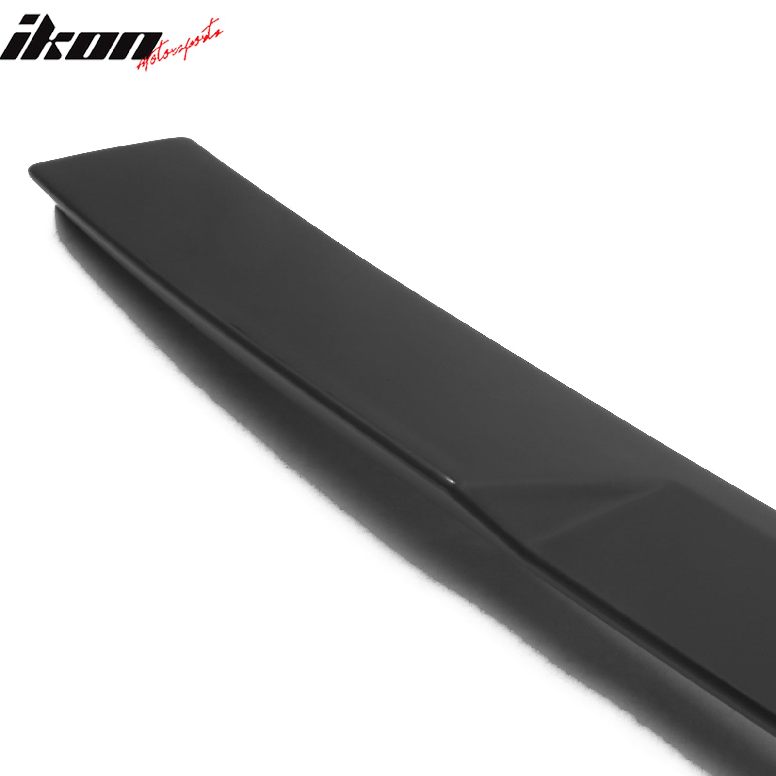 Fits 23-24 Honda Accord 11th Rear Roof Spoiler Black Top Window Visor ABS