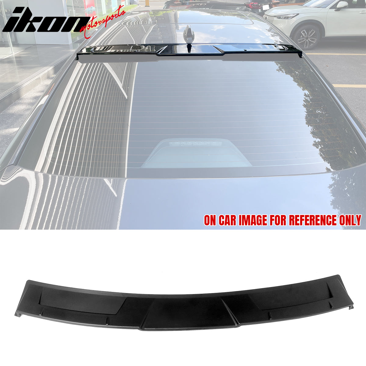 Fits 23-24 Honda Accord 11th Gen IKON Style Roof Spoiler ABS