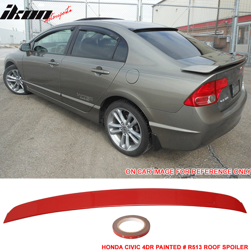 2006-2015 Honda Civic AC Style Roof Spoiler ABS