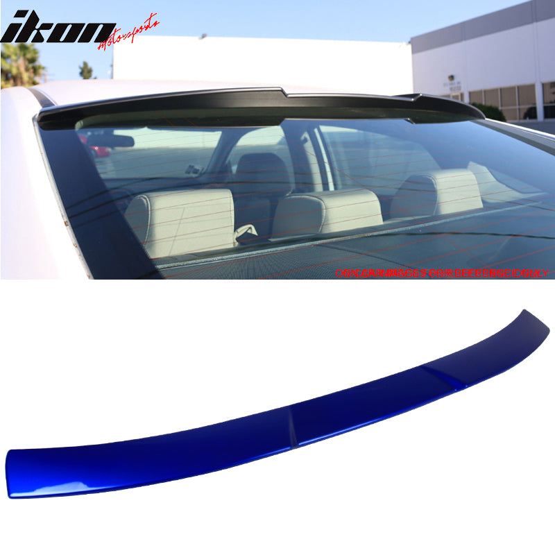 Fits 16-21 Honda Civic X Sedan 10th Gen 4Dr IKON Style Roof Spoiler - ABS