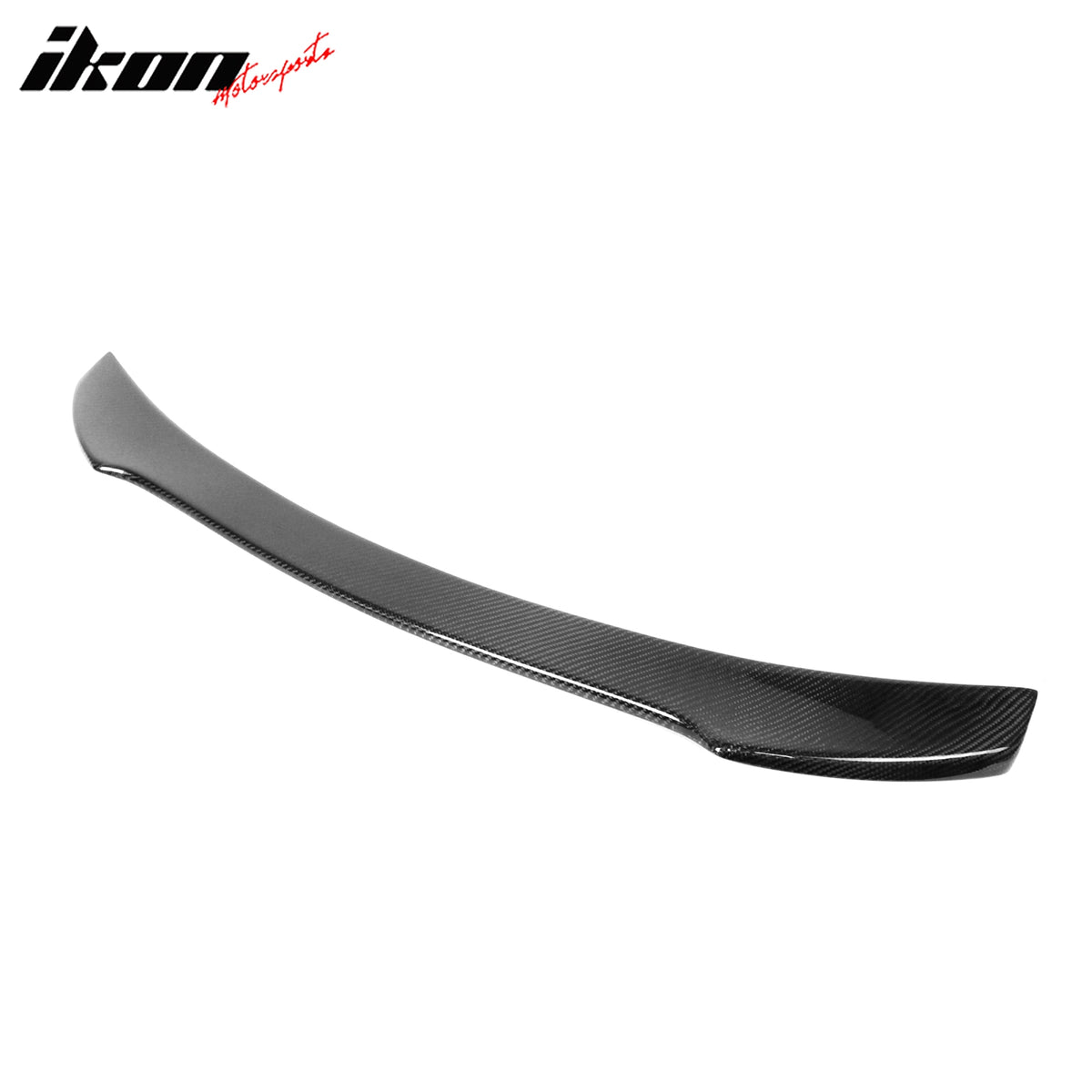 Fits 17-21 Honda Civic 10th Gen Hatchback V Style Carbon Fiber CF Trunk Spoiler