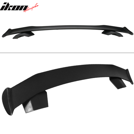 Fits 17-21 Honda Civic Hatchback 5Dr Type-R Style ABS Top Roof Spoiler Wing