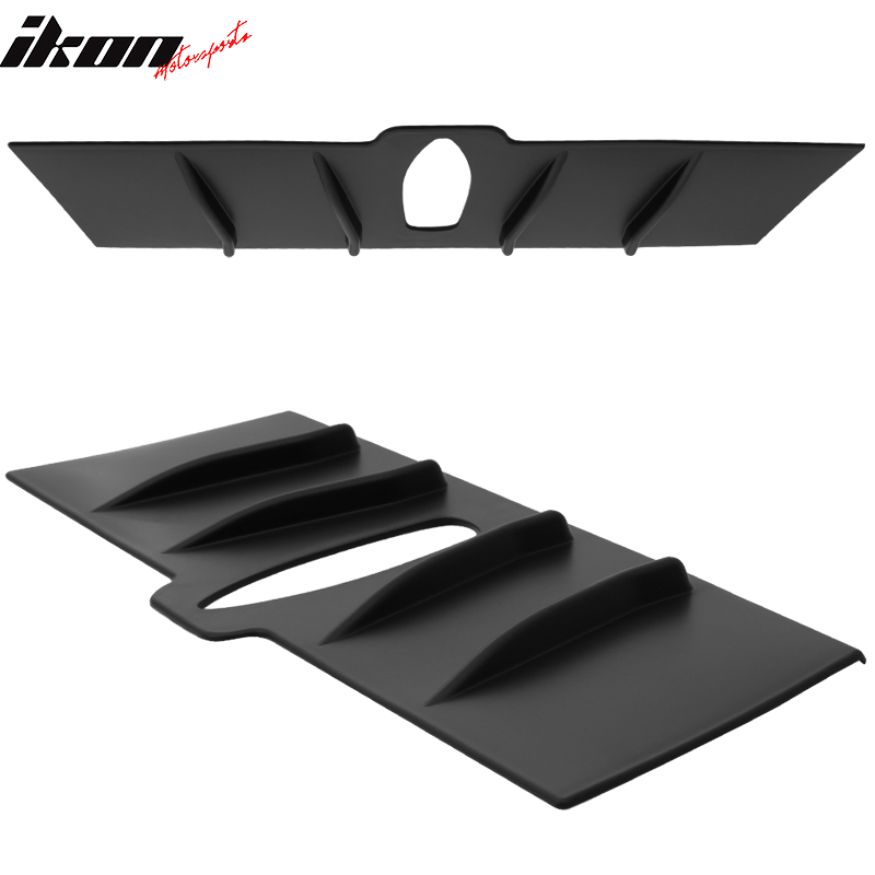 Roof Spoiler Compatible With 2017-2021 Honda Civic Hatchback 5Dr, IKON Style Roof Vortex Generator ABS Roof Wing by IKON MOTORSPORTS