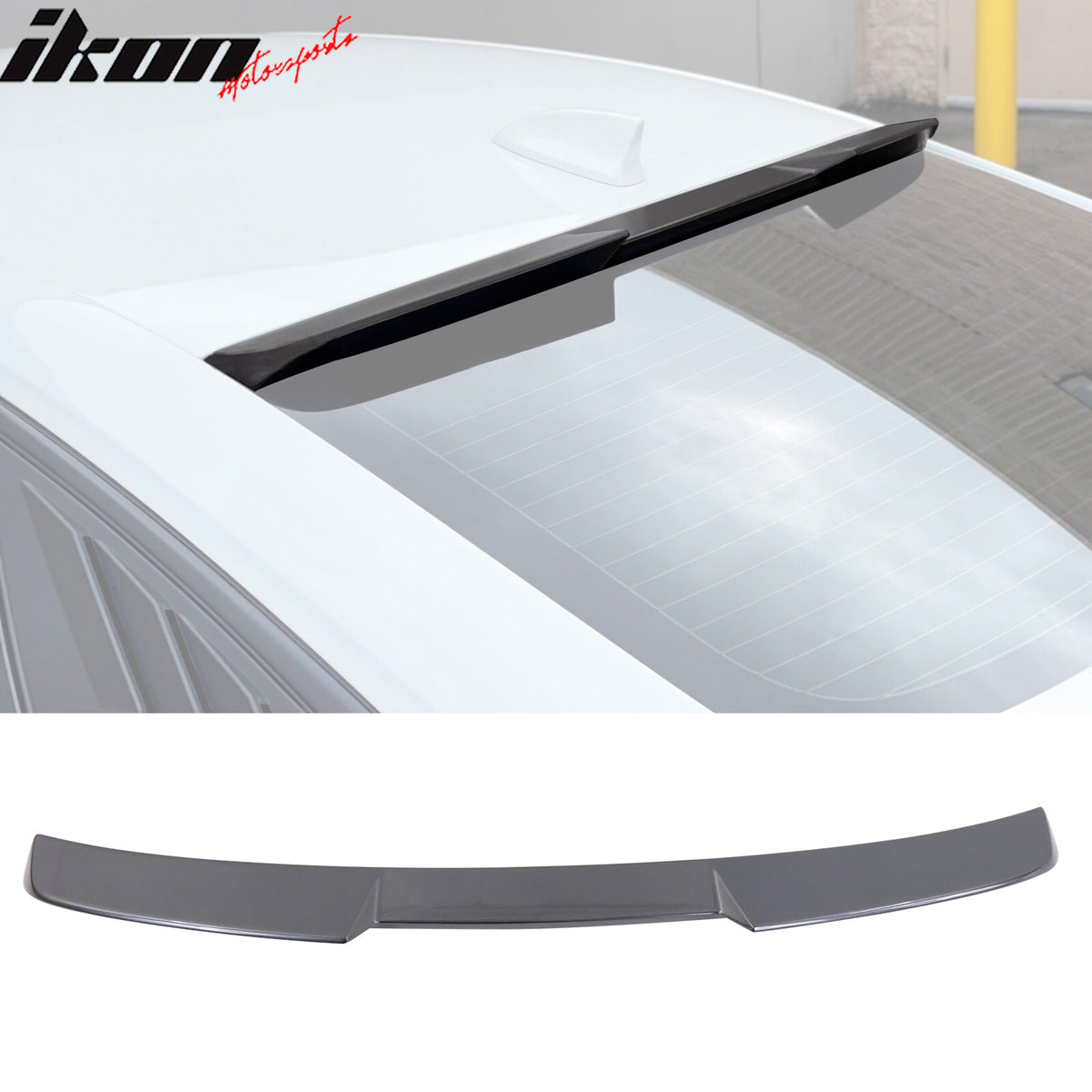 Fits 22-25 Honda Civic 11th V Style Rear Roof Spoiler Window Visor