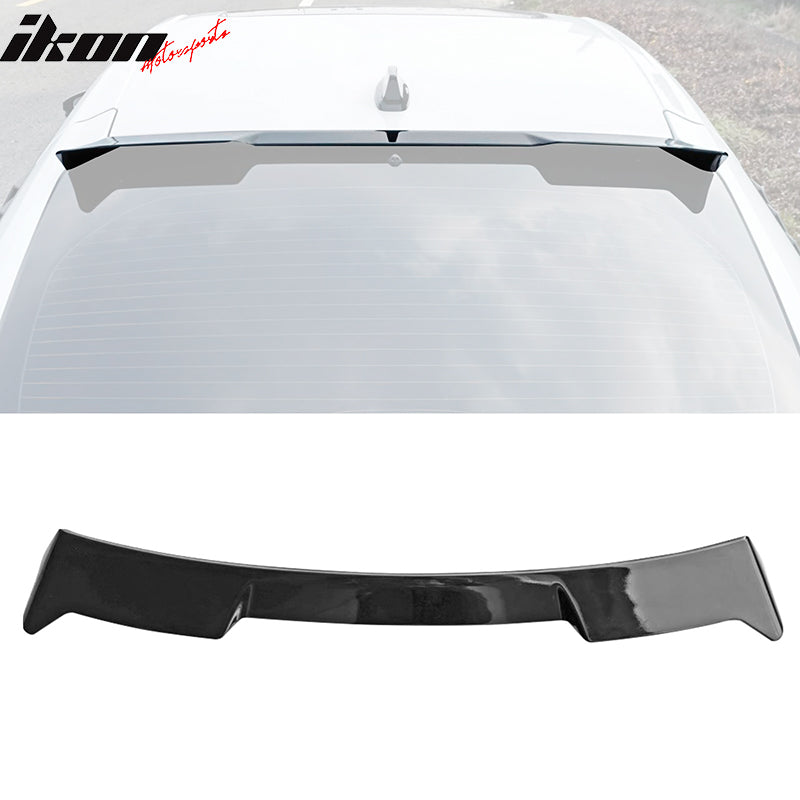 Fits 22-25 Honda Civic Hatchback IKON Style Rear Roof Spoiler ABS