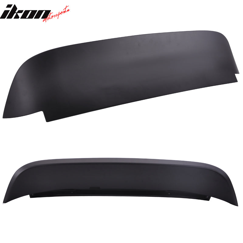 Fits 92-95 Honda Civic Duckbill Painted Matte Black Roof Spoiler Wing