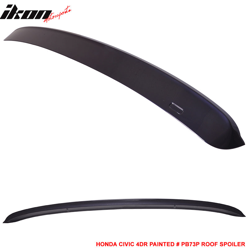 96-00 Civic 4Dr Sedan Roof Spoiler ABS