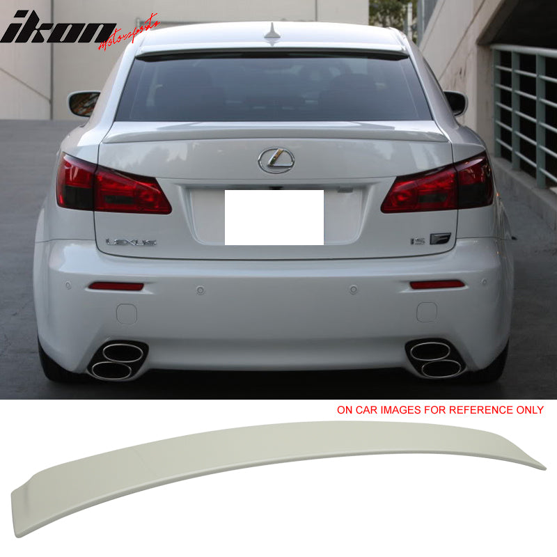 2006-2013 Lexus IS250 IS350 OE Roof Spoiler #077 Starfire Pearl