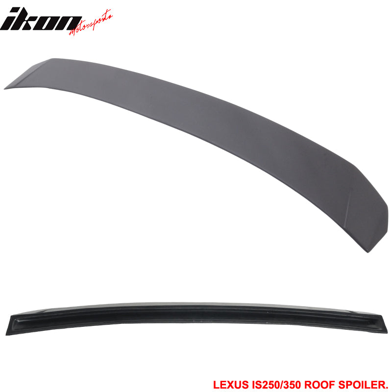 Fits 06-13 Lexus IS250 IS350 Type Sport PU Roof Spoiler + Trunk Spoiler