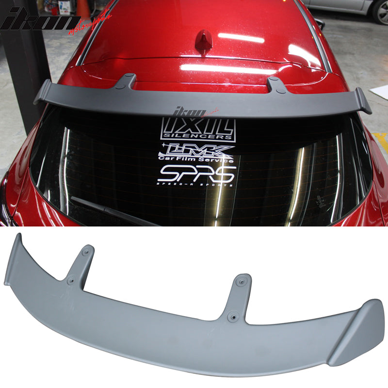 2014-2017 Mazda 3 5Dr Hatchback AE Style Rear Roof Spoiler Wing ABS