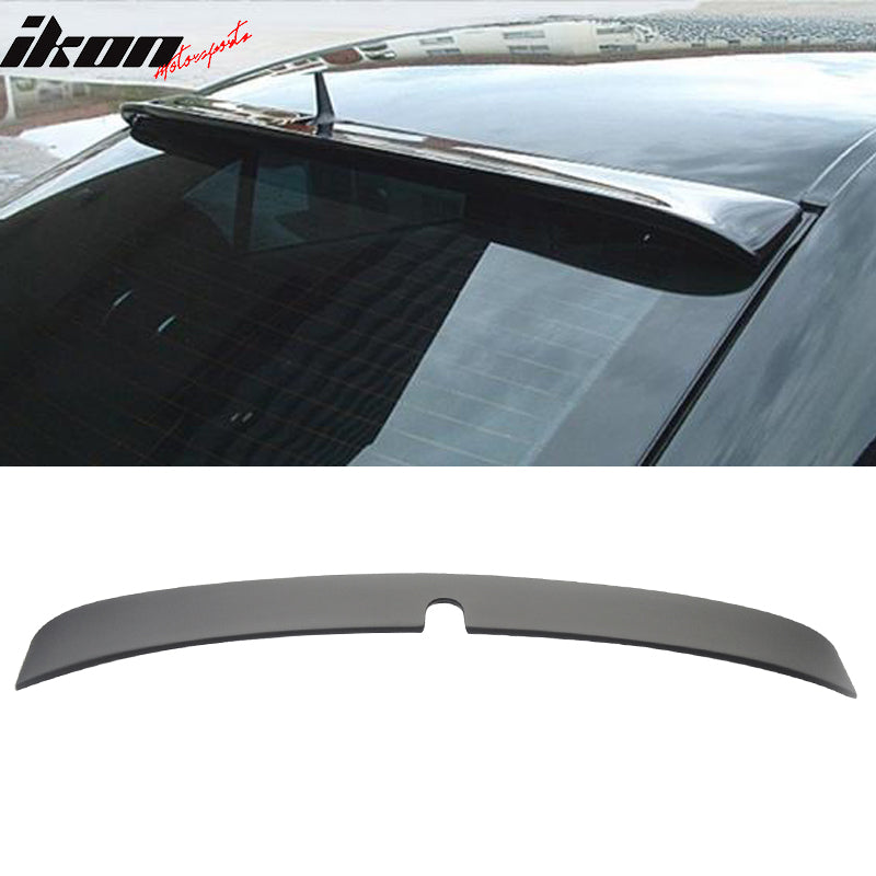 2003-2005 Benz W211 E-Class Sedan Matte Black ABS Roof Spoiler Wing