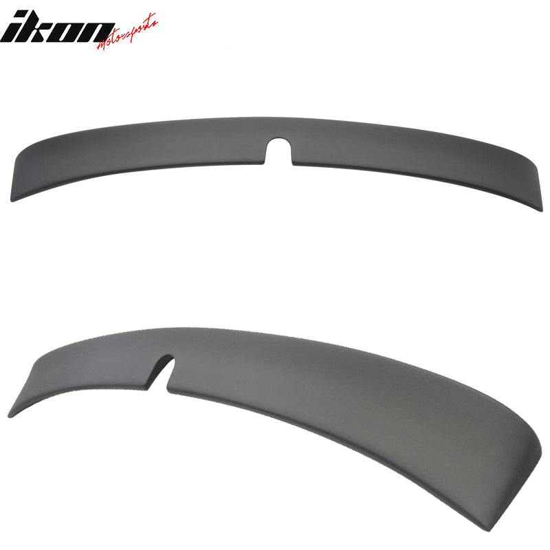 Fits 03-05 Benz E-Class W211 Sedan RL Style Matte Black Rear Roof Window Spoiler